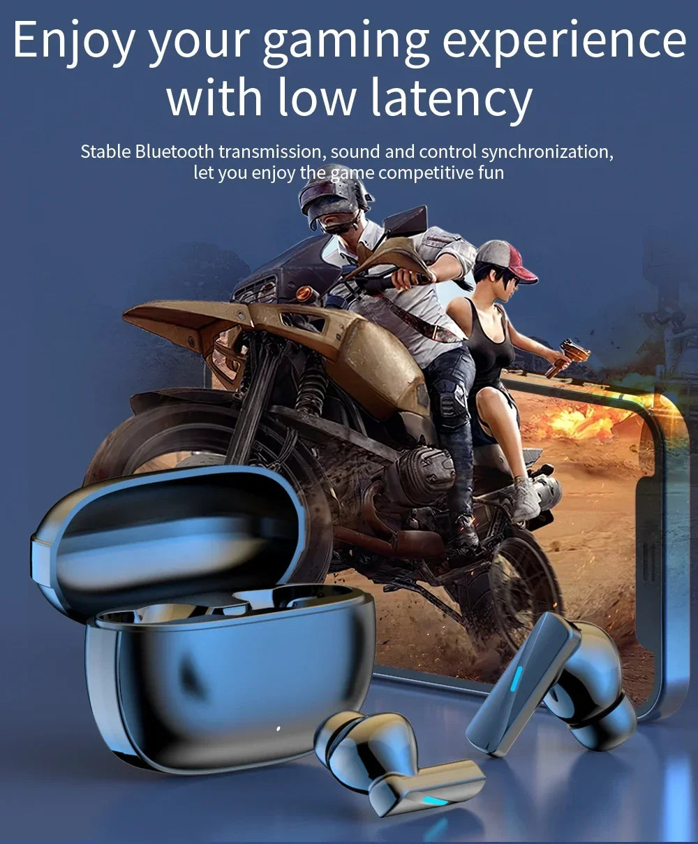 Earbuds True Wireless Earphone Noise Cancelling Update Bluetooth 5.3 Headset HD Music Headphone In-Ear Handsfree With Mic