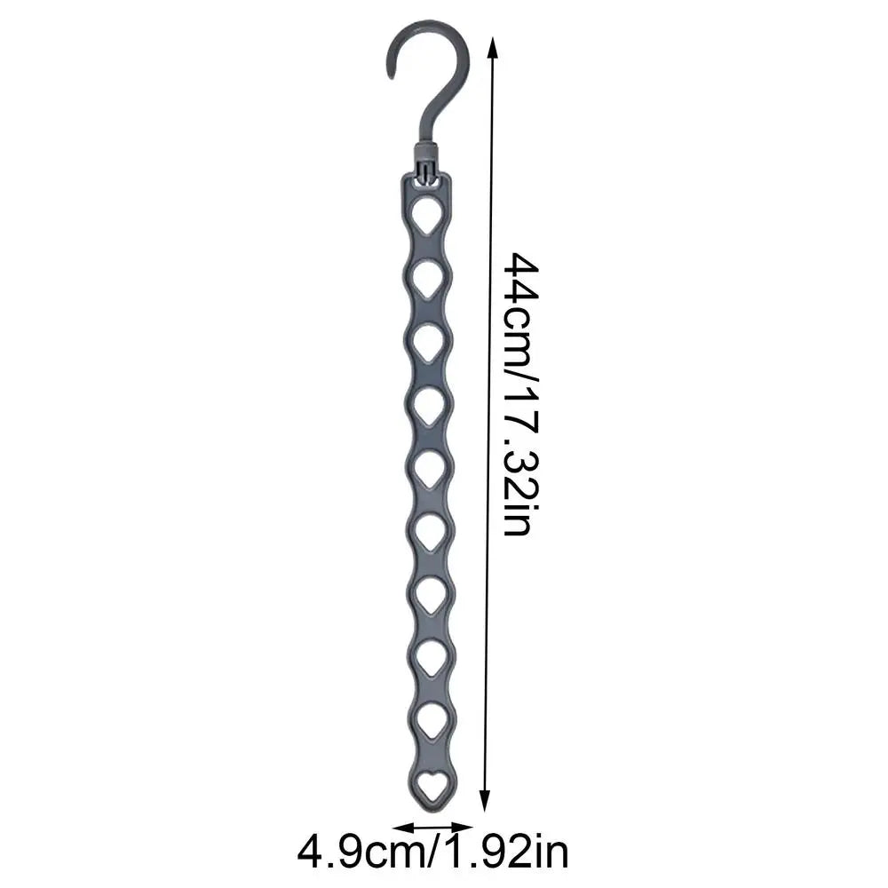 Closet Organizers For Clothes Closet Coats Organizers Hangers Vertical 10-Hole Design Space Saving Heavy Duty Closet Clothes