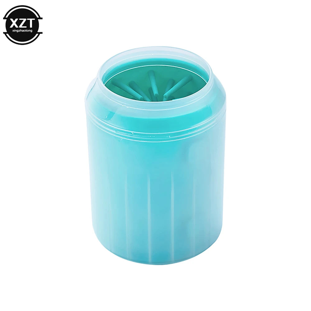 New Portable Outdoor Pet Foot Washer Paw Clean Brush Dog Paw Cleaner Cup Soft Silicone Combs  Quickly Wash Foot Cleaning Bucket