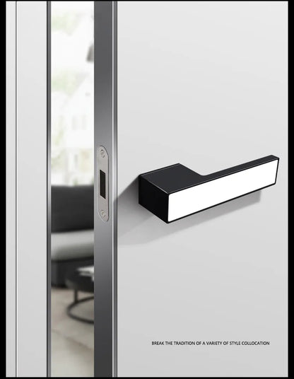 TOPKNORR Room Door Lock Indoor Magnetic Mute Ecological Door Lock Wooden Door Bedroom Toilet Household Door Lock Door Handle