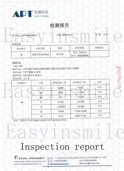 Dental Crown Kids Primary Molar Crown Teeth Stainless Steel Pediatric Temporary Crowns Dentist for Upper/Lower Left/Right 5Pcs