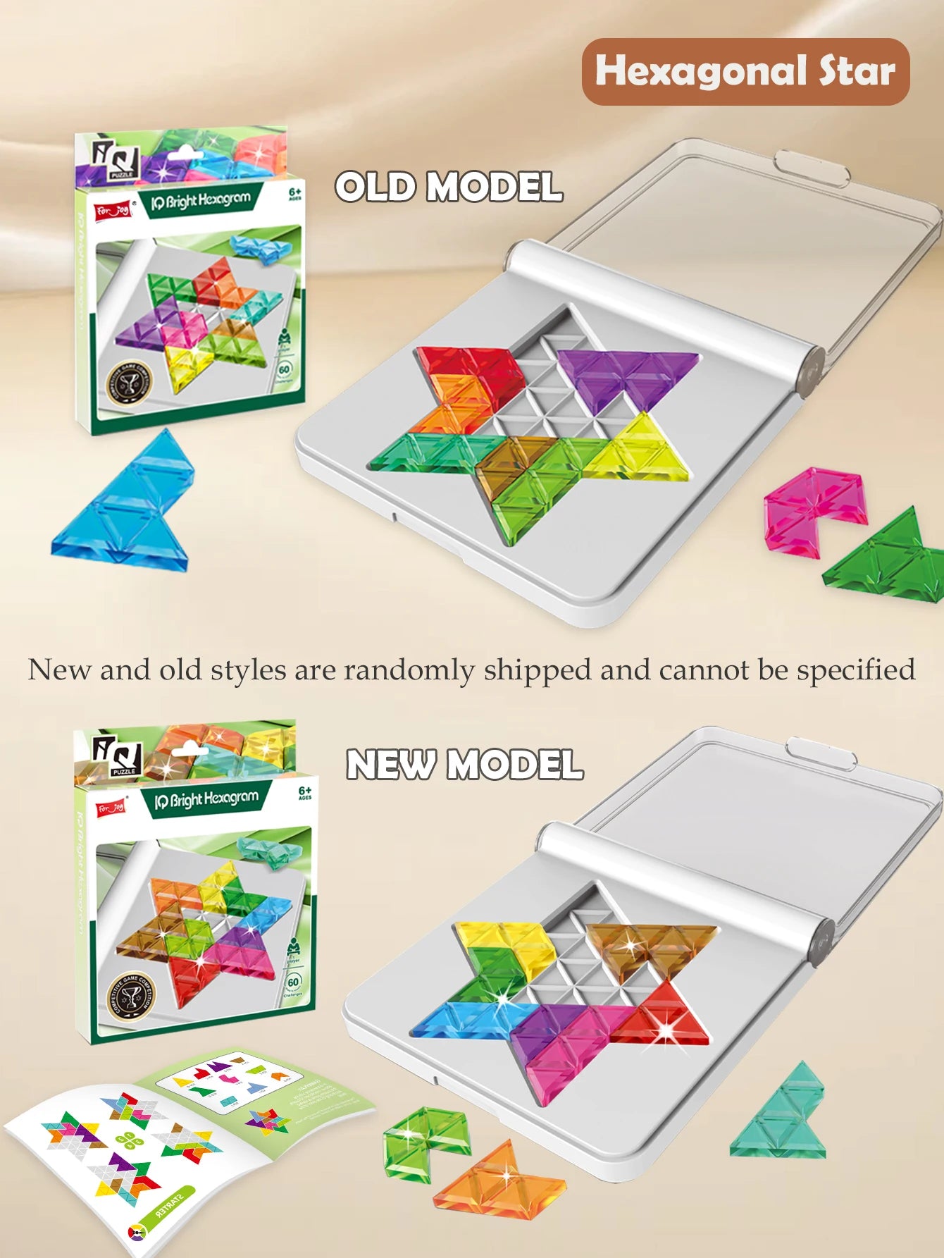 Puzzle Toys. Logical Thinking Training Fun Tabletop Games Multiple Shapes Colors, Advanced Level Gifts for Boys and Girls