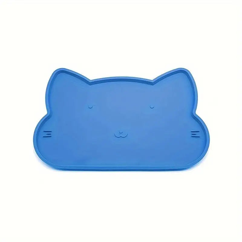 Silicone Pet Feeding Dog Cat Bowl Food Mat Non-Stick Waterproof Pet Food Feeding Pad Puppy Feeder Tray Water Cushion Placemat