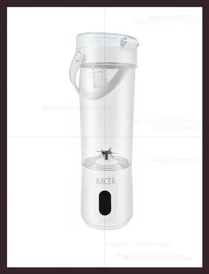 Portable Blender 4000mAh 600ML USB Rechargeable Electric Juicer for Smoothies Personal Fruit Mixer Compact Outdoor Fruit Blender