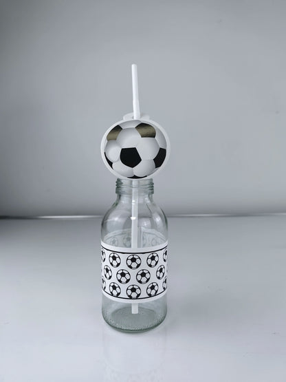 10/20/30Pcs Sports Soccer Water Bottle Labels Personalized Kids Party Stickers Birthday Party Decoration For Kids