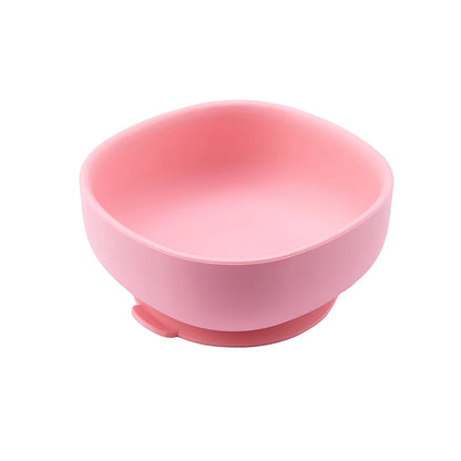 New Silicone Baby Feeding Bowl Tableware for Kids Waterproof Suction Bowl Feeding Bowl BPA Free Silicone Dishes for Baby Bowl