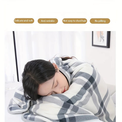 1pc Wearable Blankets Shawl Blanket Flannel Lazy Casual Office Blanket 1pc Wearable Blankets Shawl Blanket Flannel Lazy Casual O
