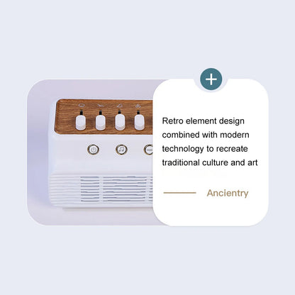 Wireless Bluetooth Speaker Noise Timed Natural Sounds Music Box Improve Sleep Rain Sea Waves Bird Thunder Relax Reduce Stress