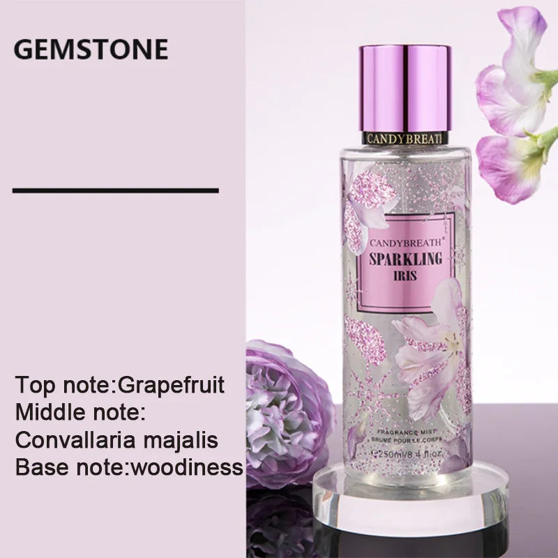 Victoria Fruity Fragrance Perfume 250ml Brand Women's Body Spray Blueberry Vanilla Grape Rose Lasting Charming Light Fragrance