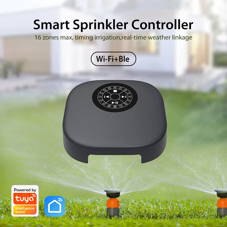 WiFi Sprinkler Controller Automatic Rrrigation Programmer System Garden Houses Farm Watering Timer Remote Control Electric Valve