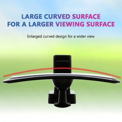 Car Interior Rear View Mirror Mount Clip 360 Rotatable Adjustable Car Observing Back Seat Auxiliary Mirror Baby Monitor