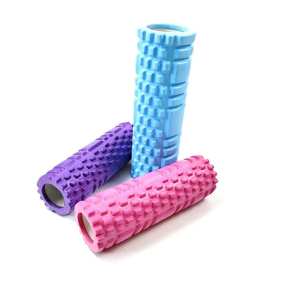 1pc Foam Massage Roller, Physiotherapy and Sports Rehabilitation, Hollow Yoga Column Fitness Equipment for Muscle Massage, Rolle