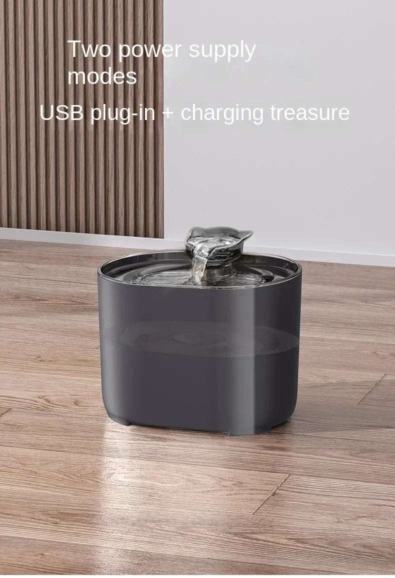 Pet Cat Water Dispenser Automatic Circulation Filter Electric Silent Pump USB Cat and Dog Water Dispenser Pet Water Dispenser