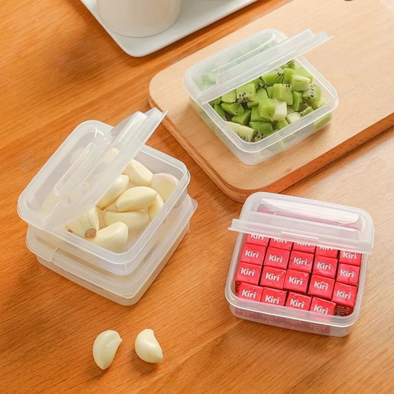 Refrigerator Organizers Case Food Container Cereals Cheese Storage Box Kitchen Fridge Coffee Holder Fresh Vegetable Fruit Basket