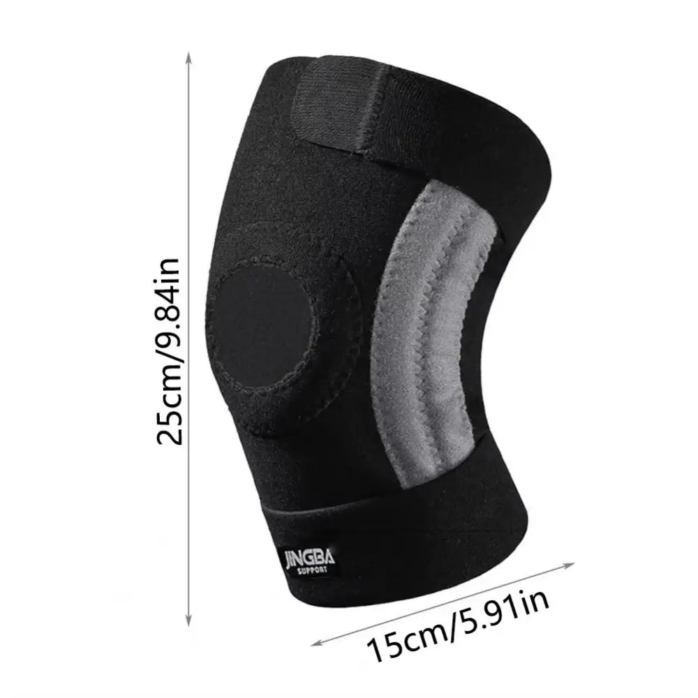 Elastic Adjustable Knee Pads Soft Anti-slip Fitness Knee Protector Breathable Comfortable Knee Brace Support Belt Volleyball