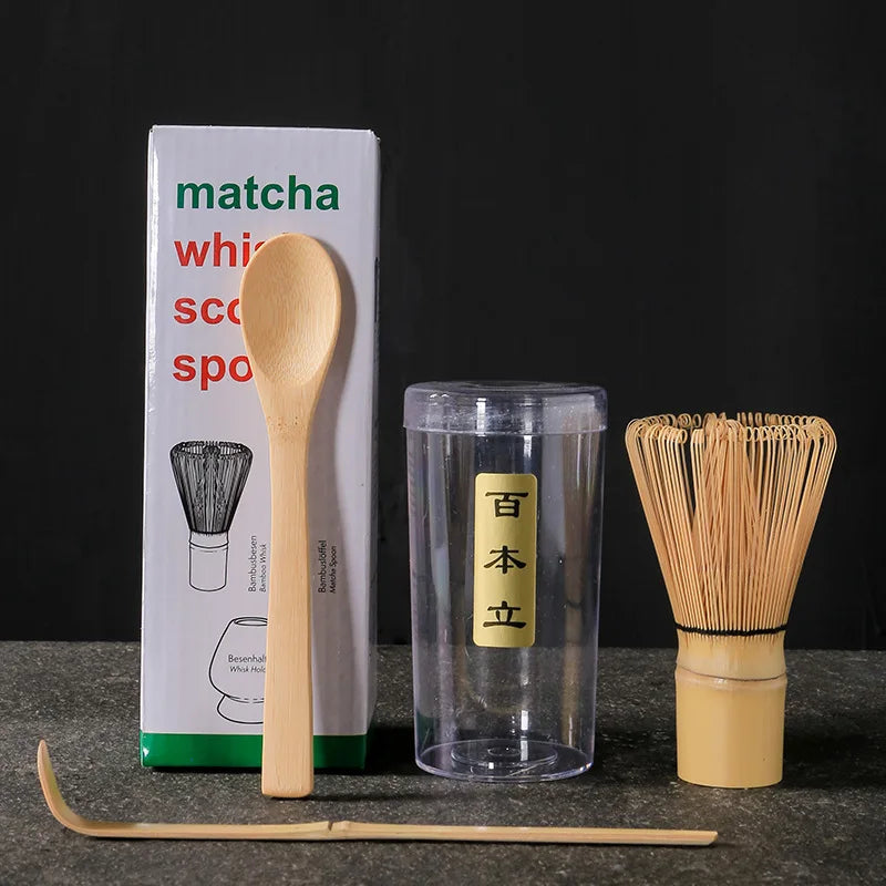 Matcha Whisk Set includes Matcha Whisk and Scoop The Perfect Bamboo Whisk for Matcha Tea Japanese Tea Making Tools