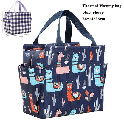 Food Storage bag Student lunchbag cool food bag for Children Food Container for Kids Schiool Thermal Lunch food Bag Mommy bag