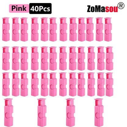 50/1Pcs Reusable Food Sealing Clips Bread Storage Bag Clips For Snack Wrap Bags Spring Clamp Kitchen Organization Sealing Clamp