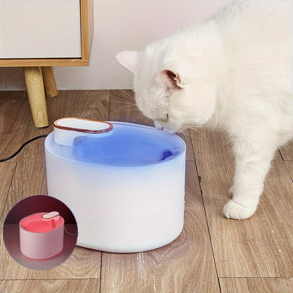 1 Silent Smart Pet Water Fountain, With Filter, Automatic Power-off, 3L Automatic Water Dispenser for Cats and Small Medium Dogs