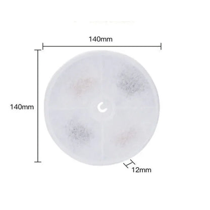 PET Water Dispenser Special Pet Supplies Water Fountain Filter Accessories Filter Automatic Circulation Water Dispenser Filter