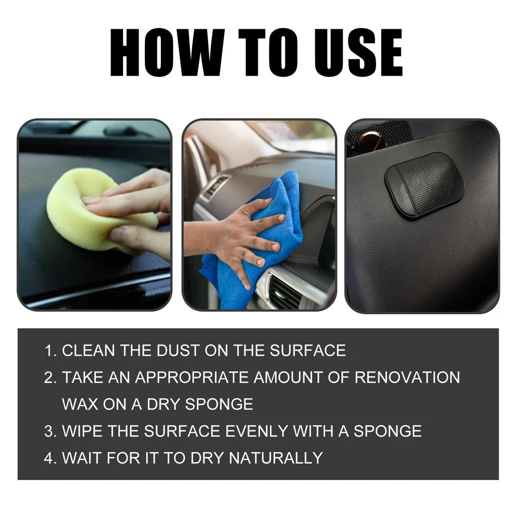 30ml Car Ceramic Coating Plastic Parts Crystal Coating Plastic Refurbishment Ceramic Coating Plastic Parts Refurbish Restoration