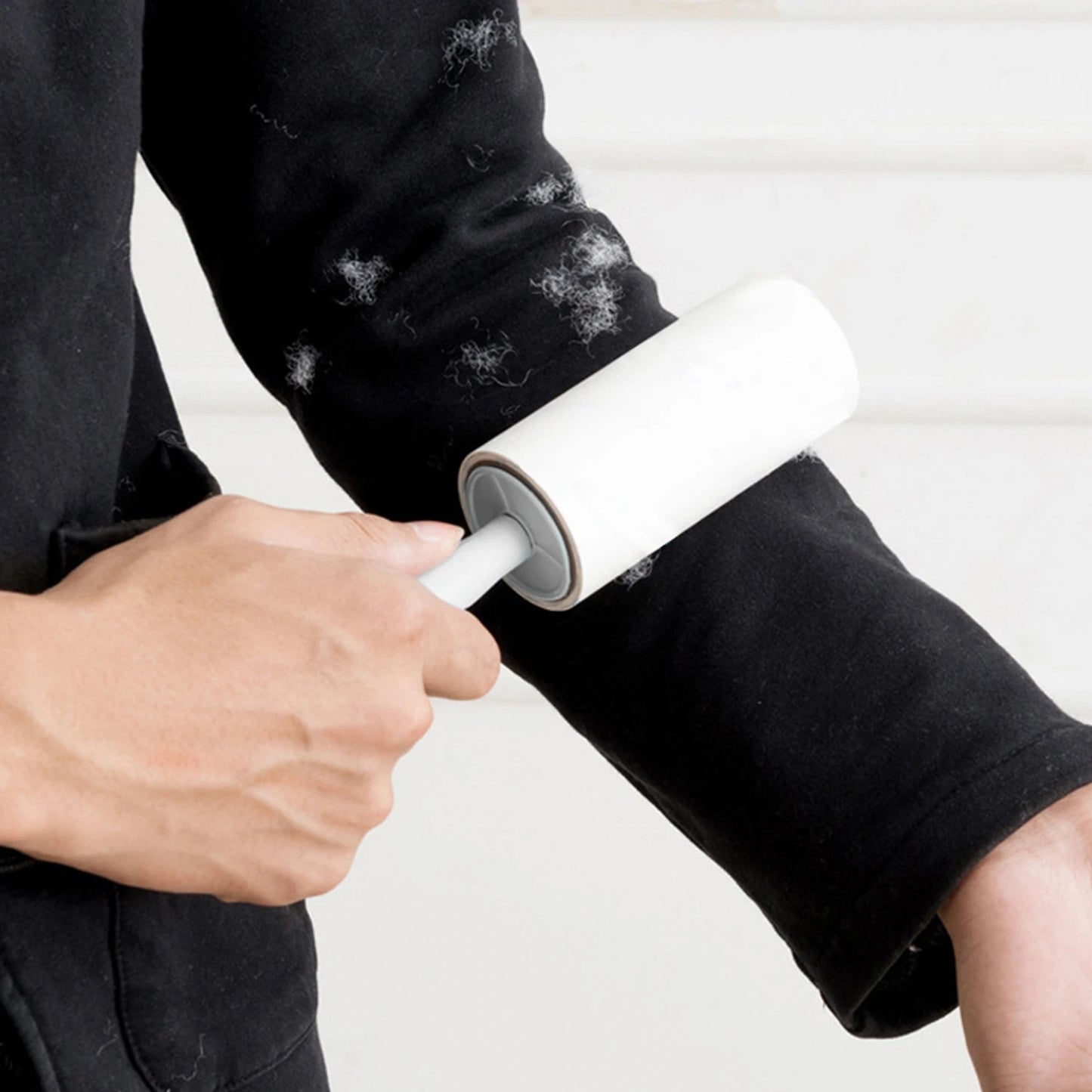 Lint Roller With Refills Sticky Remover Hair Pet Dog Clothes Sofa Dust Cleaning Remover Replaceable Roll Brush Cleaning Tool