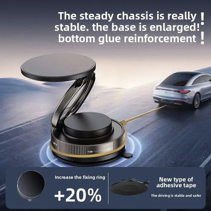 The New Car Phone Mount with Super Strong Suction One Twist Lock Design Works with All Mobile Phones and Vehicles