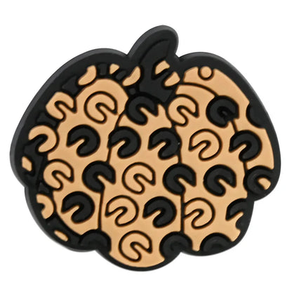 Leopard Print Shoe Charms for Crocs Pin Accessories Decoration Bracelet Wristband PVC Pin Women Party Gifts