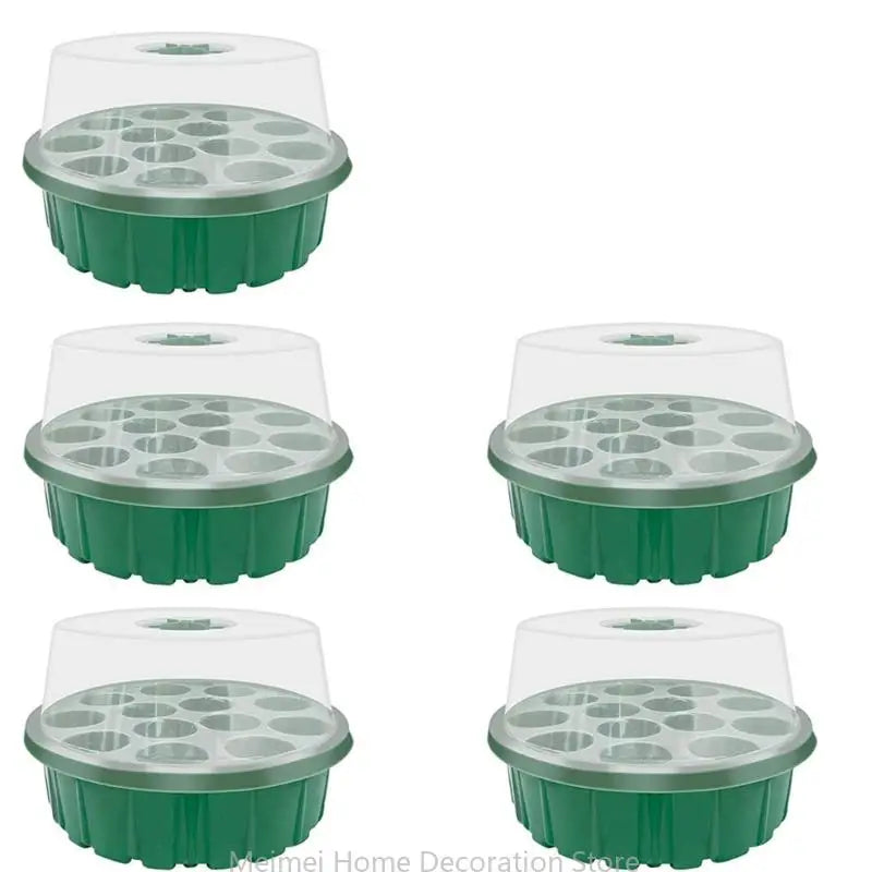 H7BF Seed Growing Box Vegetable Seed Sprout Hydroponic Tray Garden Supplies