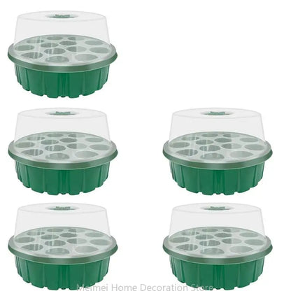 H7BF Seed Growing Box Vegetable Seed Sprout Hydroponic Tray Garden Supplies