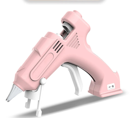 Cordless Hot Melt Glue Gun Child Hand Crafts Home DIY Repair Use 7mm Glue Stick Wireless Glue Gun