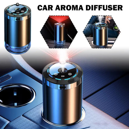 Car Diffuser Humidifier Cool Mist Sprayer Aromatherapy Diffusers Odor Eliminator Auto Home Bedroom Office Air Freshener