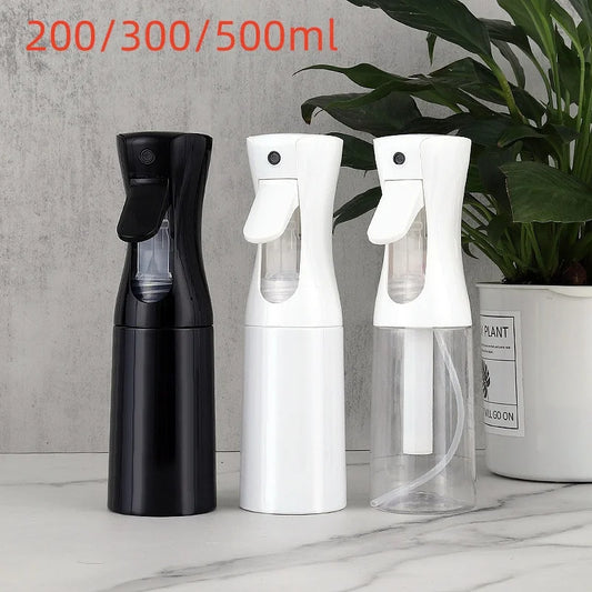 200-500ml Mist Spray Bottle High-pressure Portable Sprayer Water Bottles Refillable Dispenser For Hair Styling Plants Cleaning
