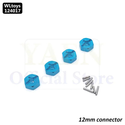 WLtoys 124017 1/12 RC Original Metal Spare Parts Swing Arm C Seat Bottom Motor Differential Gearbox Shock Absorbers Tire