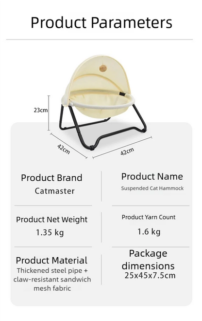 This floating pet bed has the features of moisture-proof, breathable, detachable, easy to clean, scratch-resistant and durable.