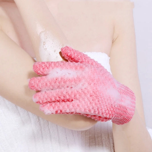 Bath scrub gloves, scrub gloves, body scrub gloves, body wash gloves, exfoliating gloves, facial scrub, facial scrub, bath spong