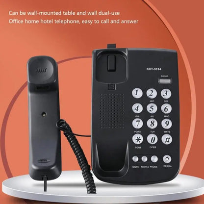 920L Corded Landline Telephone Desk House Phone with Large Buttons Home Phone Corded Telephone for Home Office Hotel Bathroo