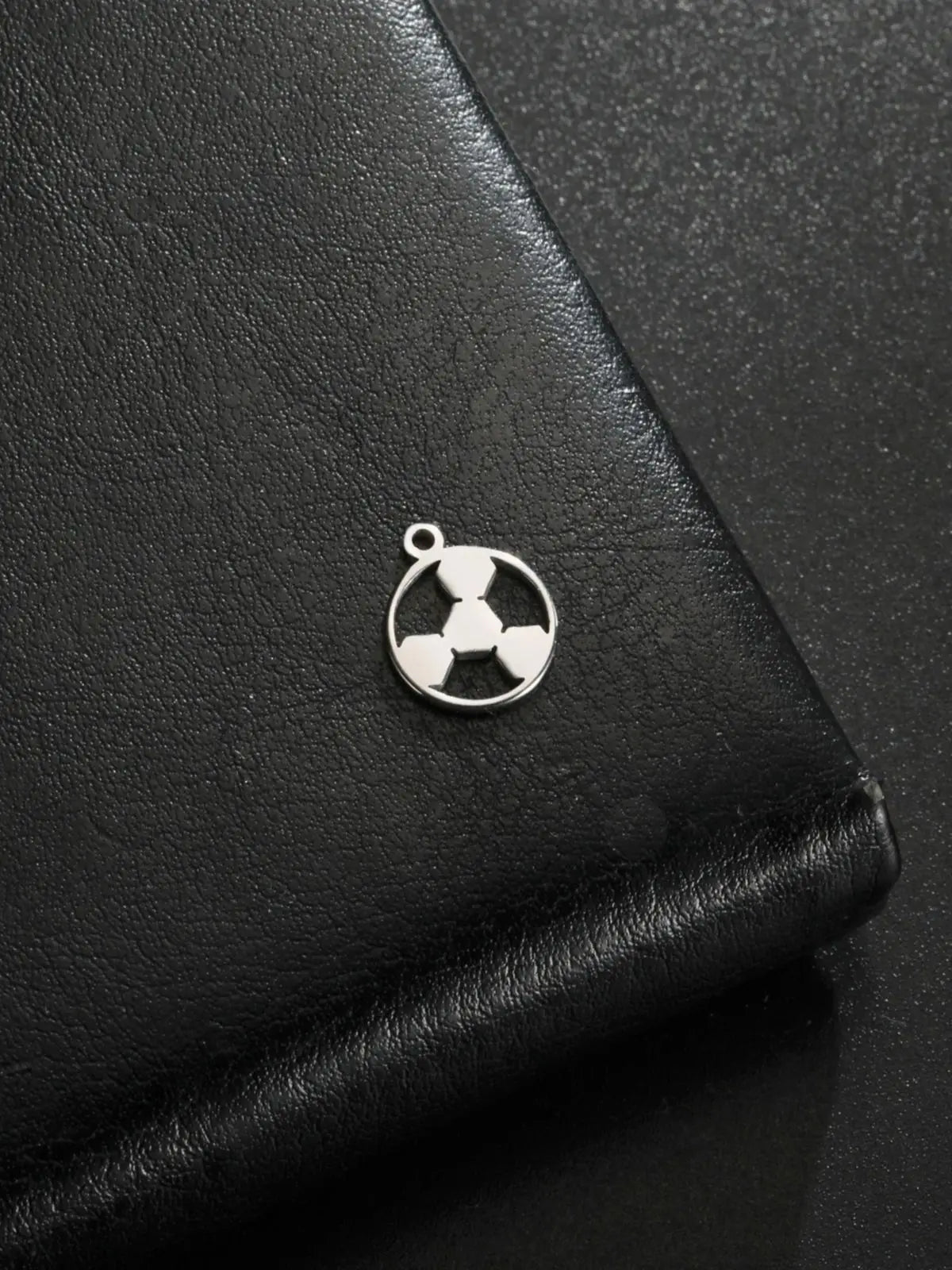 10pcs Stainless Steel Sports Football Charms DIY Bracelet Necklace Jewelry  Handmade Group Gifts Accessories Wholesale