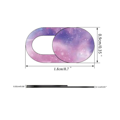 2/4/6pcs Webcam Cover Slide, Ultra-Thin Camera Cover for Laptop, MacBook,PC,Cell Phone, Protect Your Privacy and Security.