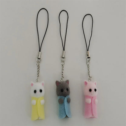 Baby Calico Critter Cats Phone Case Charm | Phone Accessories, Cats, Charms, Keychains