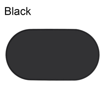 Silicone Pet Bowl Mat Placemat Waterproof Prevent Spills Dog Cat Food Feeding Pad Kitten feeding Pet Bowl tray Mats