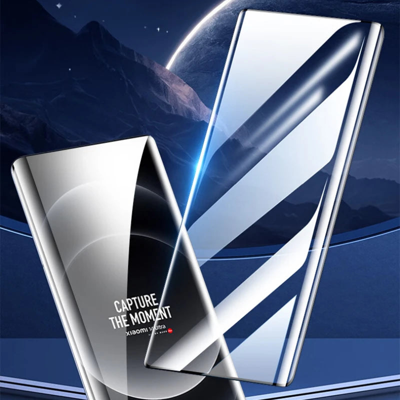 3D Curved Tempered Glass for Xiaomi 14 Ultra Screen Protector on Xiomi Mi 14U 14Ultra Anti Blue Light Glass Film