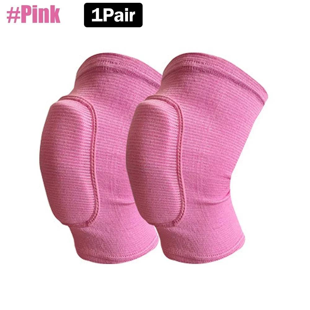 1Pair Sports Knee Pads for Men Women Sport Compression Knee Brace for Dance Yoga Volleyball Football Running Cycling Tennis