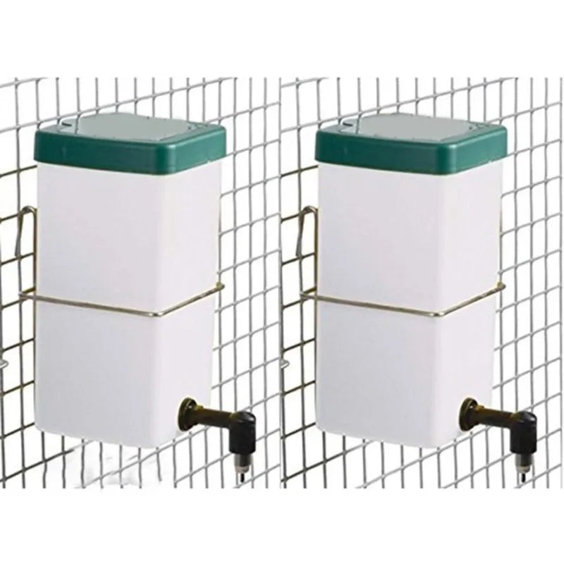 Rabbit Water Dispenser Drinker Feeder Drinking Fountain Automatic Drinking Equipment Pet Drinker Rabbit Animal Accessories