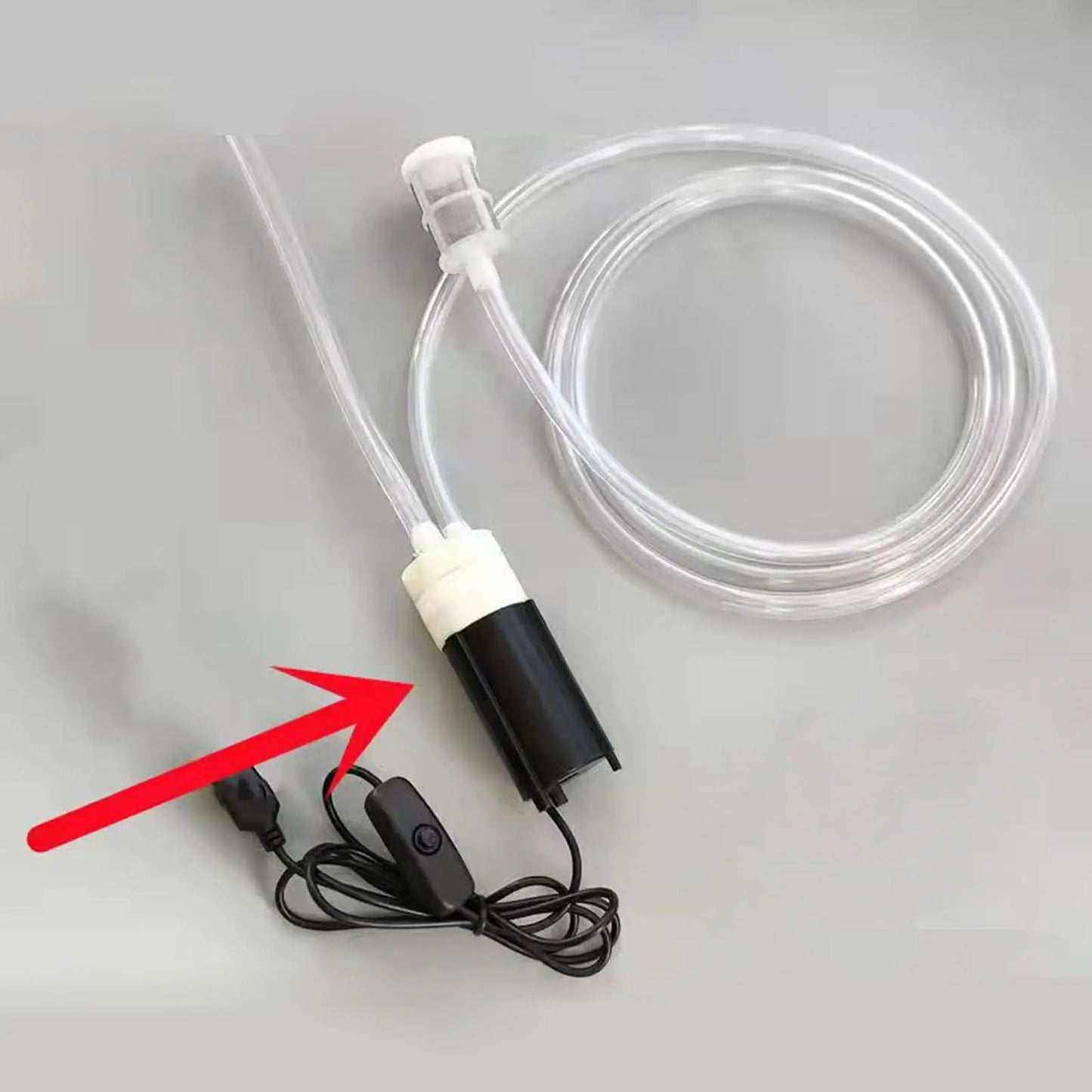 USB Electric Wines Pump Syphon Pump Tube Hose Beer Siphon Filter Wines Siphon Tube Transfer Pump Household Brewing Equipment
