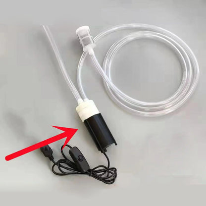 USB Electric Wines Pump Syphon Pump Tube Hose Beer Siphon Filter Wines Siphon Tube Transfer Pump Household Brewing Equipment
