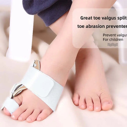 Orthopedic Supplies Pedicure Foot Care Children Toe Separators Big Toe Straightener Bunion Splint Brace Toe Valgus Corrector