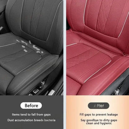 Car Seat Gap Filler Universal Flexible Back Seat Gap Protector For Seat Bottom Crevice Filler Auto Interior Decro Strip