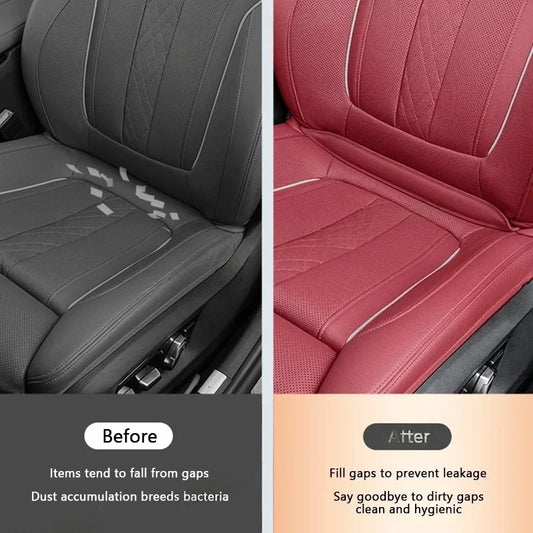 Car Seat Gap Filler Universal Flexible Back Seat Gap Protector For Seat Bottom Crevice Filler Auto Interior Decro Strip
