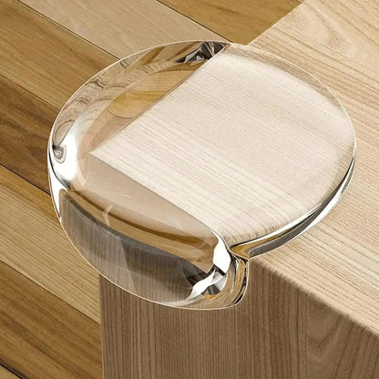 Table Corner Protector Transparent Self-adhesive Anti-collision Furniture Corner Protector Children's Protective Tools(5pcs)